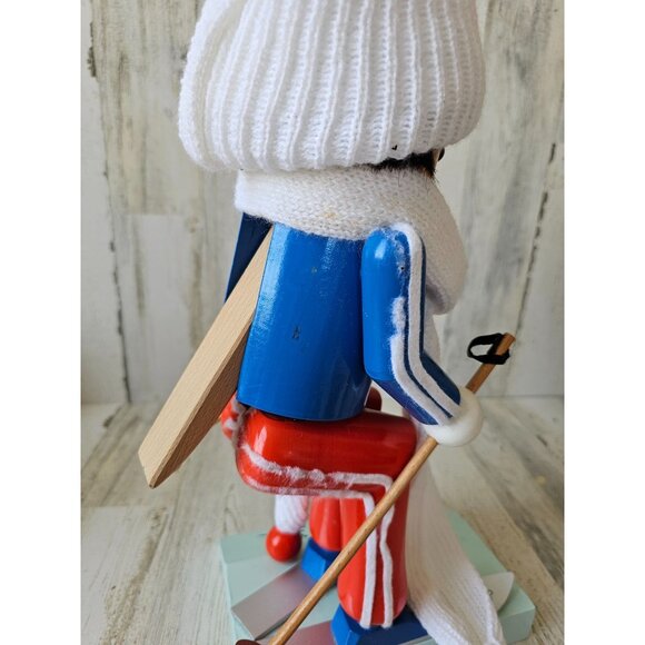 Steinbach 162 skiers game 1673 nutcracker Xmas vintage - Picture 14 of 14